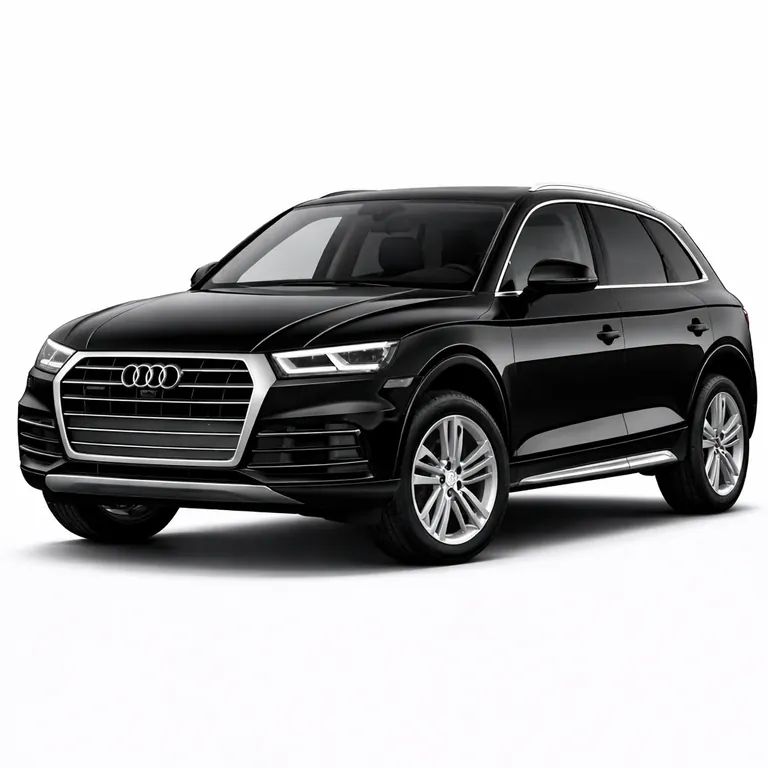 Luxury Audi Q5 automatic SUV for hire in Olomouc